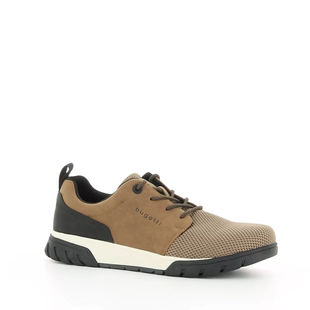 Image (1) de la chaussures Bugatti - Baskets Cuir naturel / Cognac en Textile