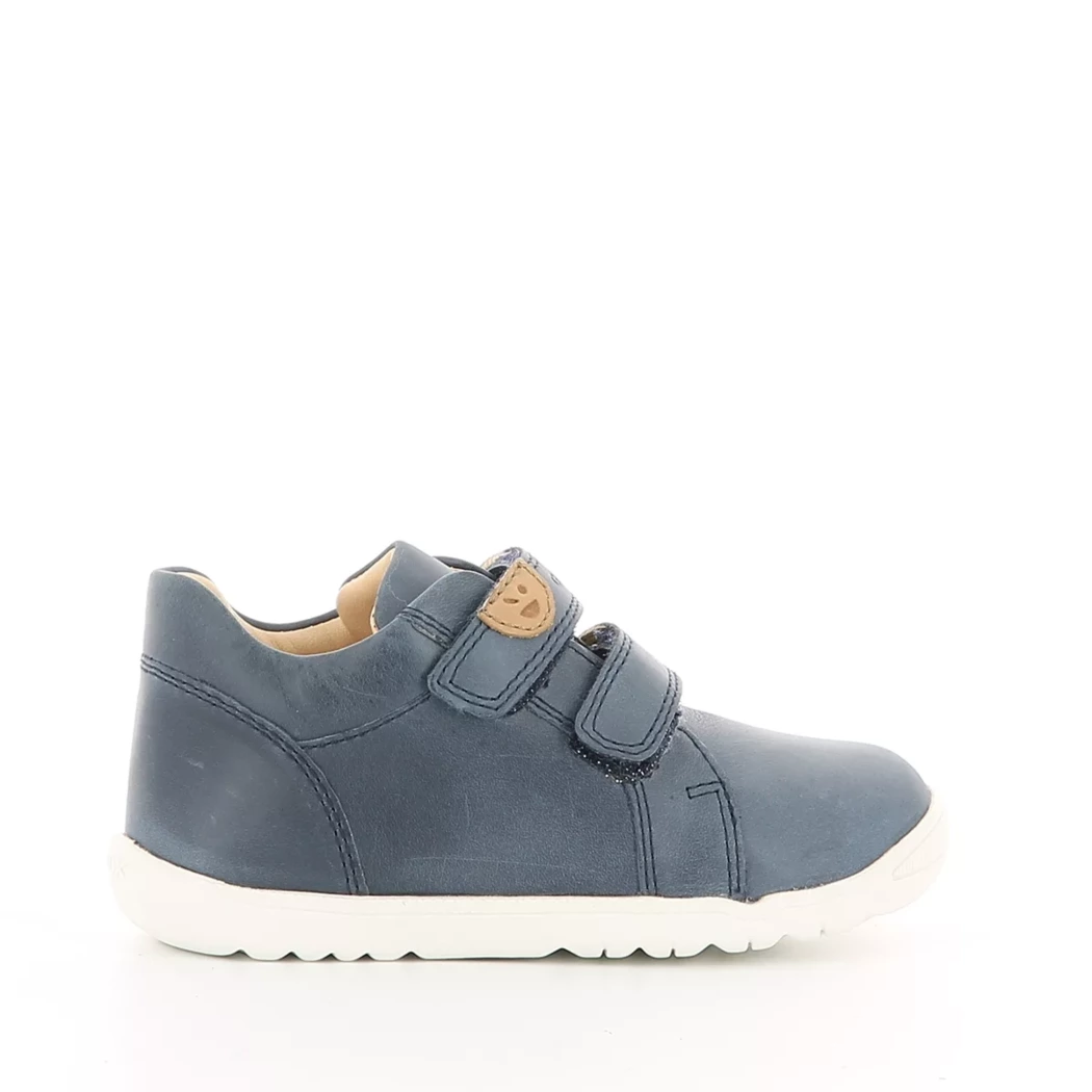 Image (2) de la chaussures Geox - Bottines Bleu en Cuir