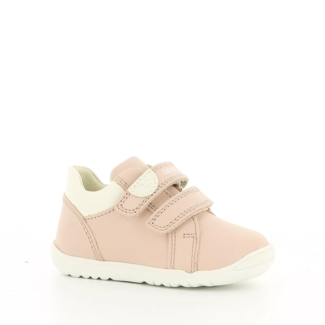 Image (1) de la chaussures Geox - Bottines Rose en Cuir