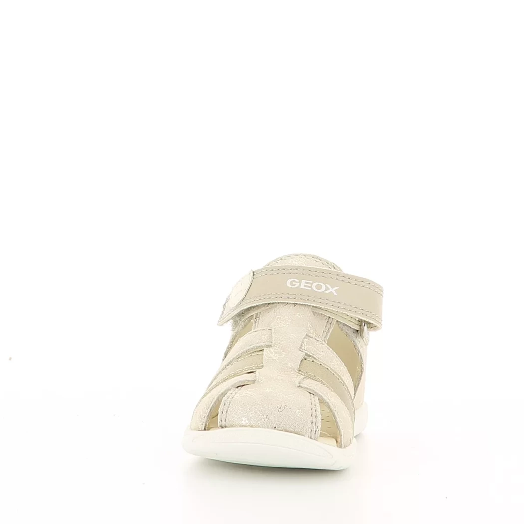 Image (5) de la chaussures Geox - Sandales et Nu-Pieds Beige en Cuir nubuck