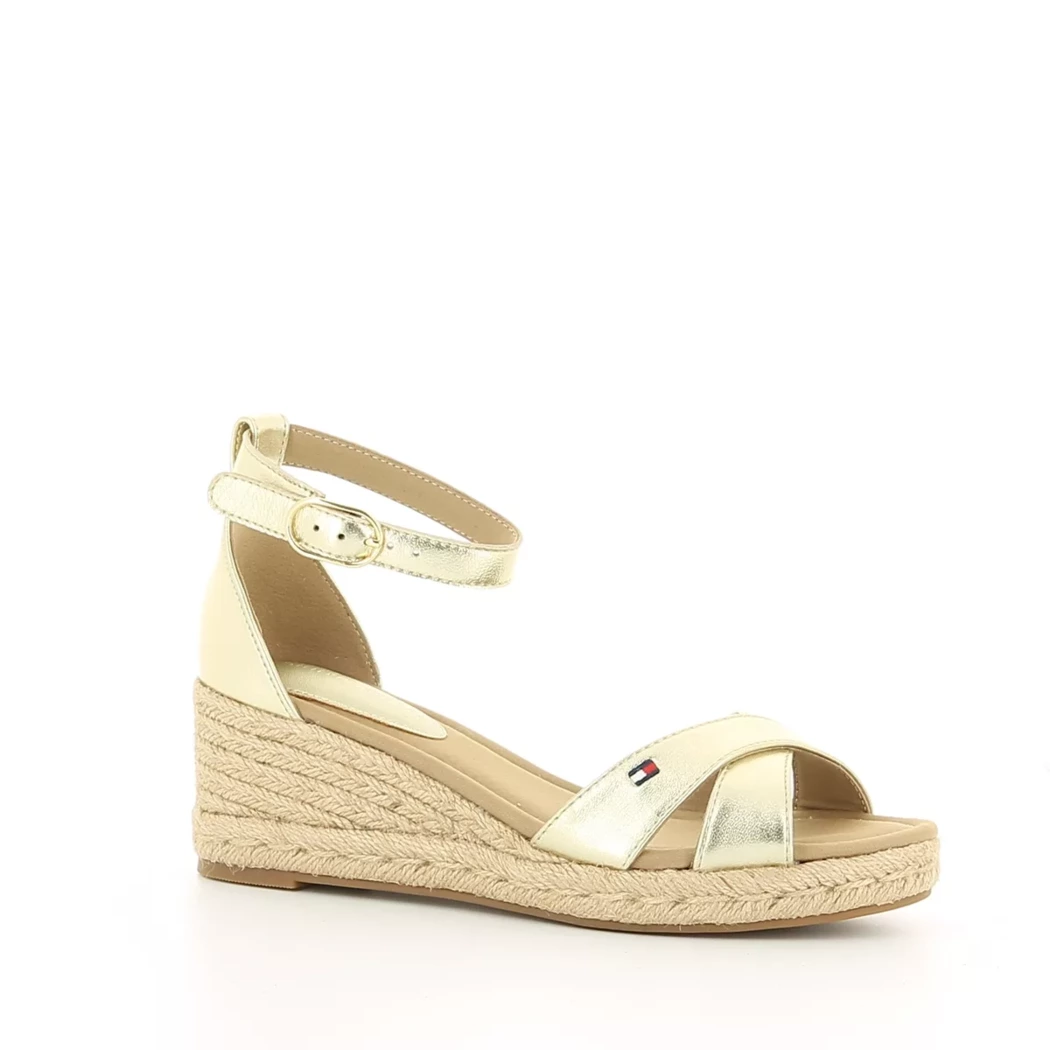 Image (1) de la chaussures Tommy Hilfiger - Sandales et Nu-Pieds Or / Bronze / Platine en Cuir