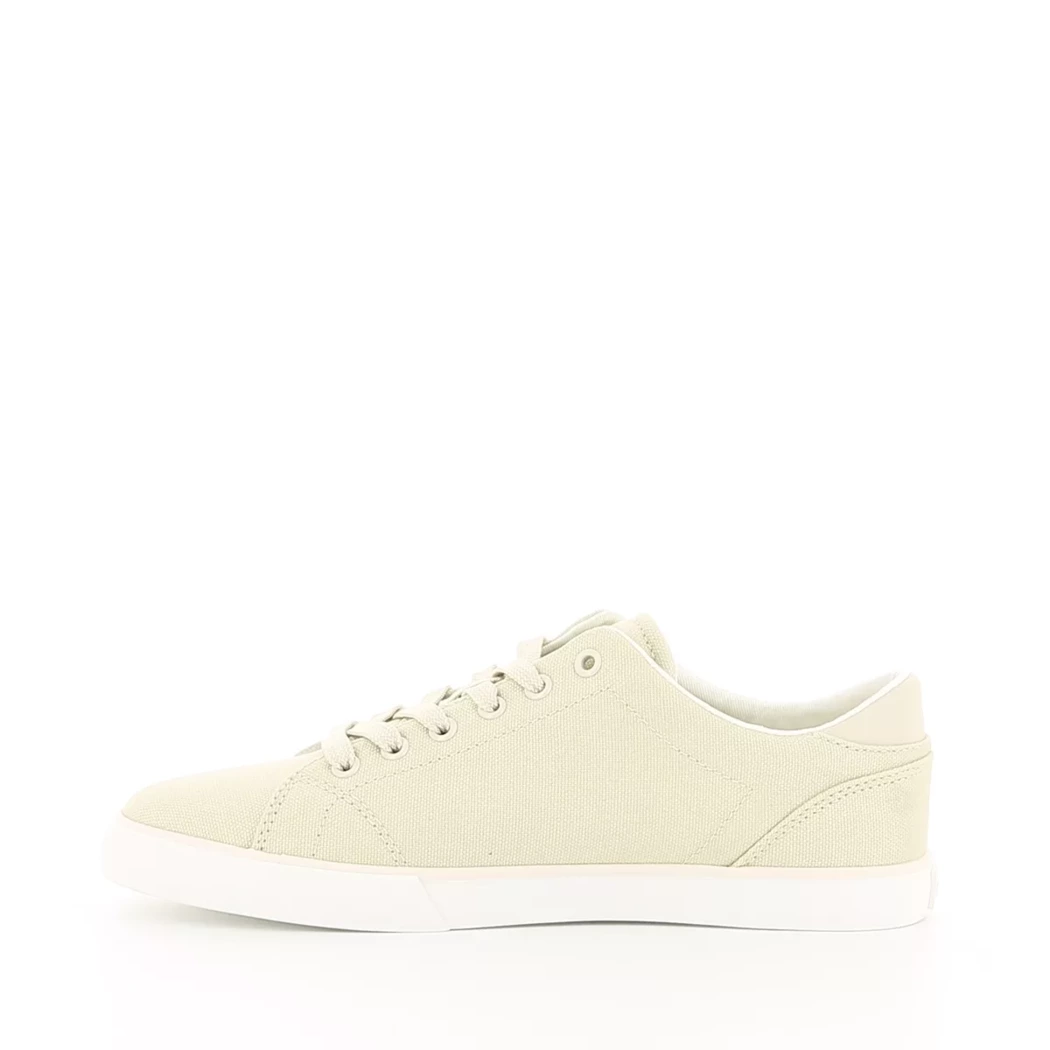 Image (4) de la chaussures Tommy Hilfiger - Baskets Beige en Textile