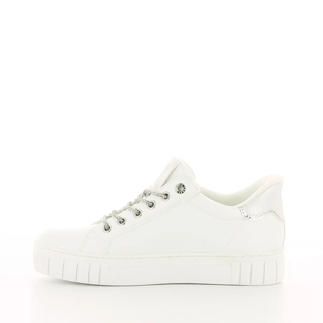 Image (4) de la chaussures Marco Tozzi - Baskets Blanc en Cuir synthétique