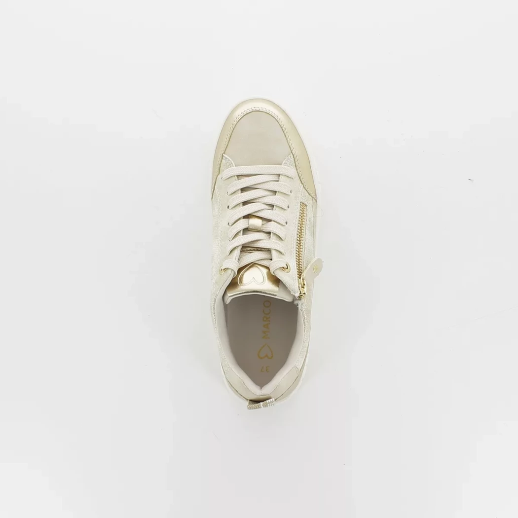 Image (6) de la chaussures Marco Tozzi - Baskets Beige en Multi-Matières