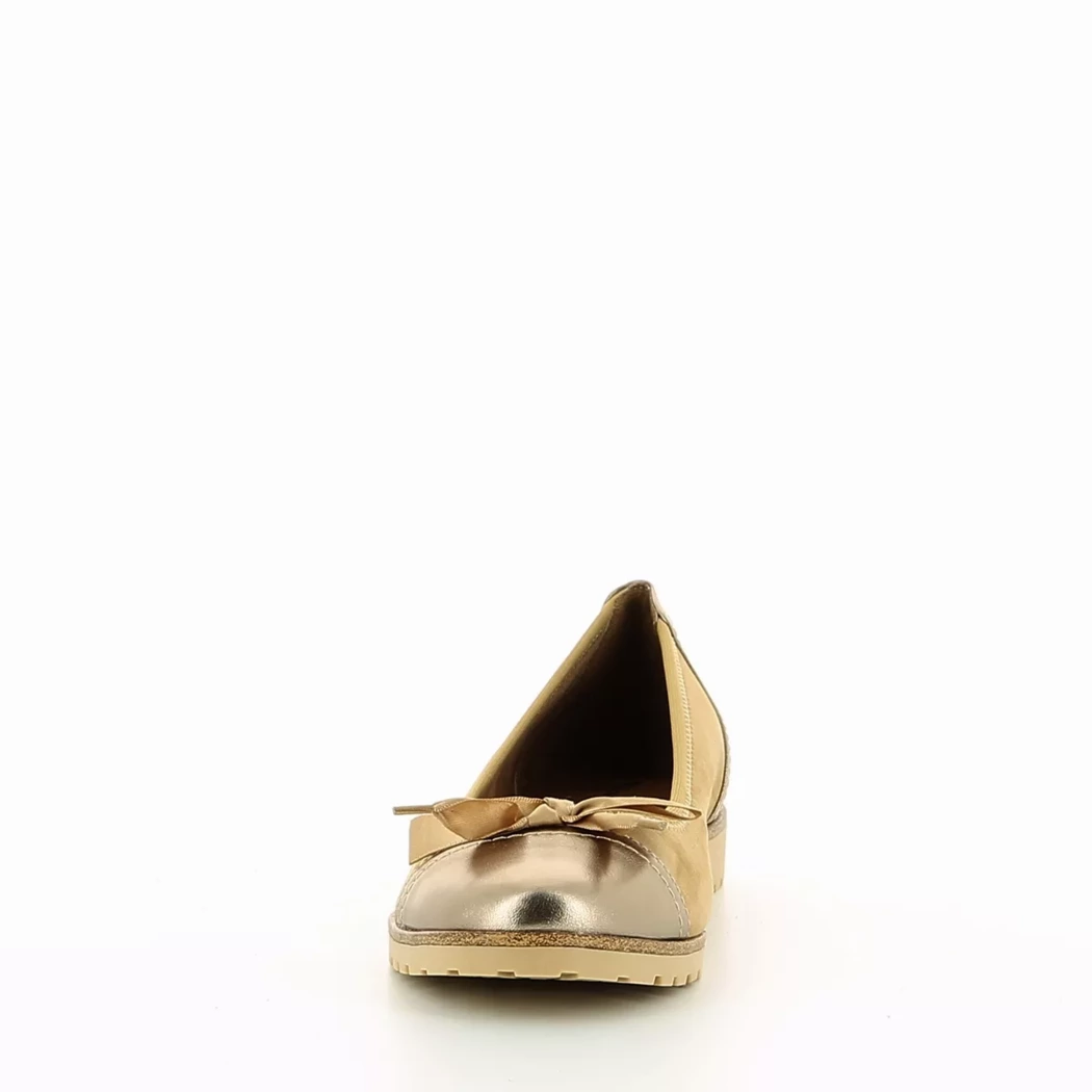 Image (5) de la chaussures Tamaris - Ballerines Taupe en Cuir nubuck
