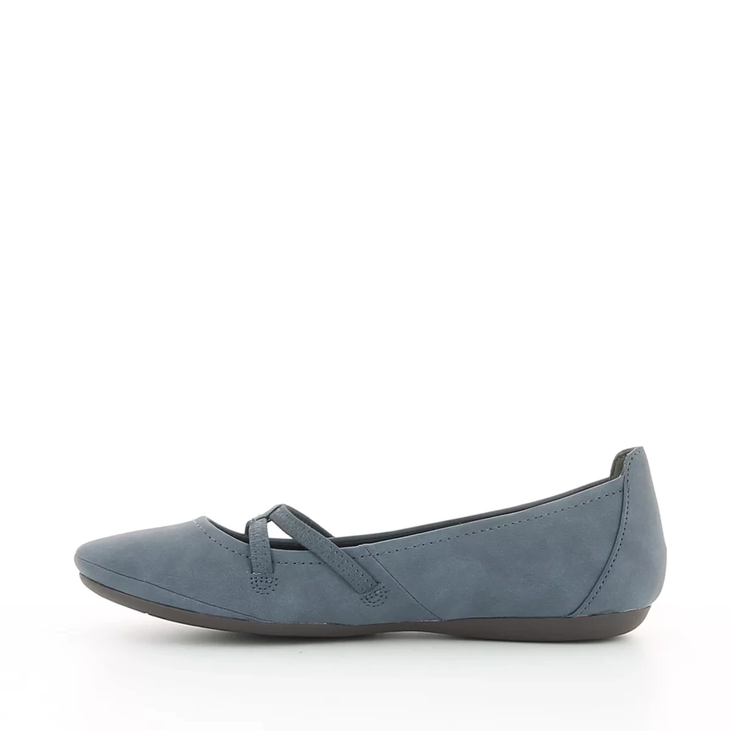 Image (4) de la chaussures Tamaris - Ballerines Bleu en Cuir synthétique