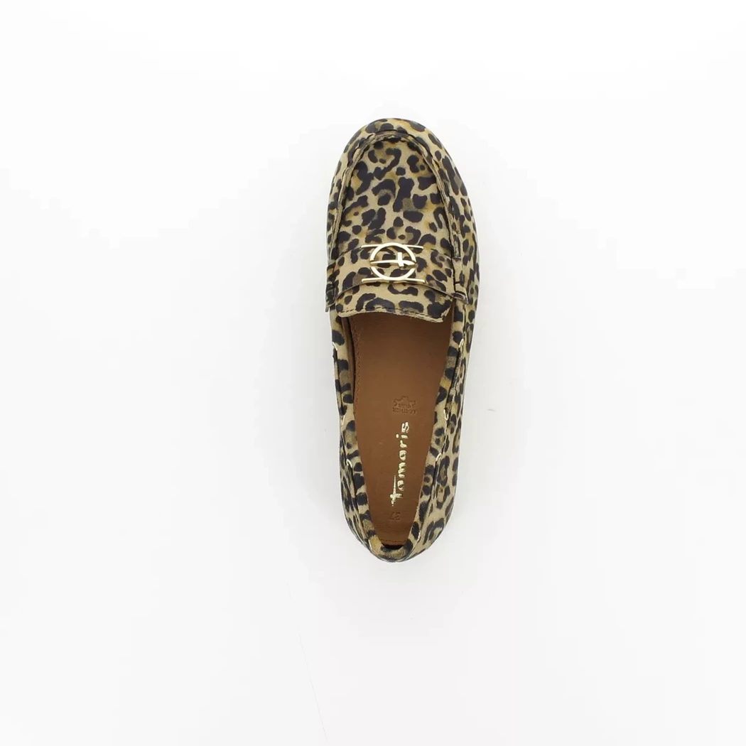 Image (6) de la chaussures Tamaris - Mocassins Marron en Cuir nubuck