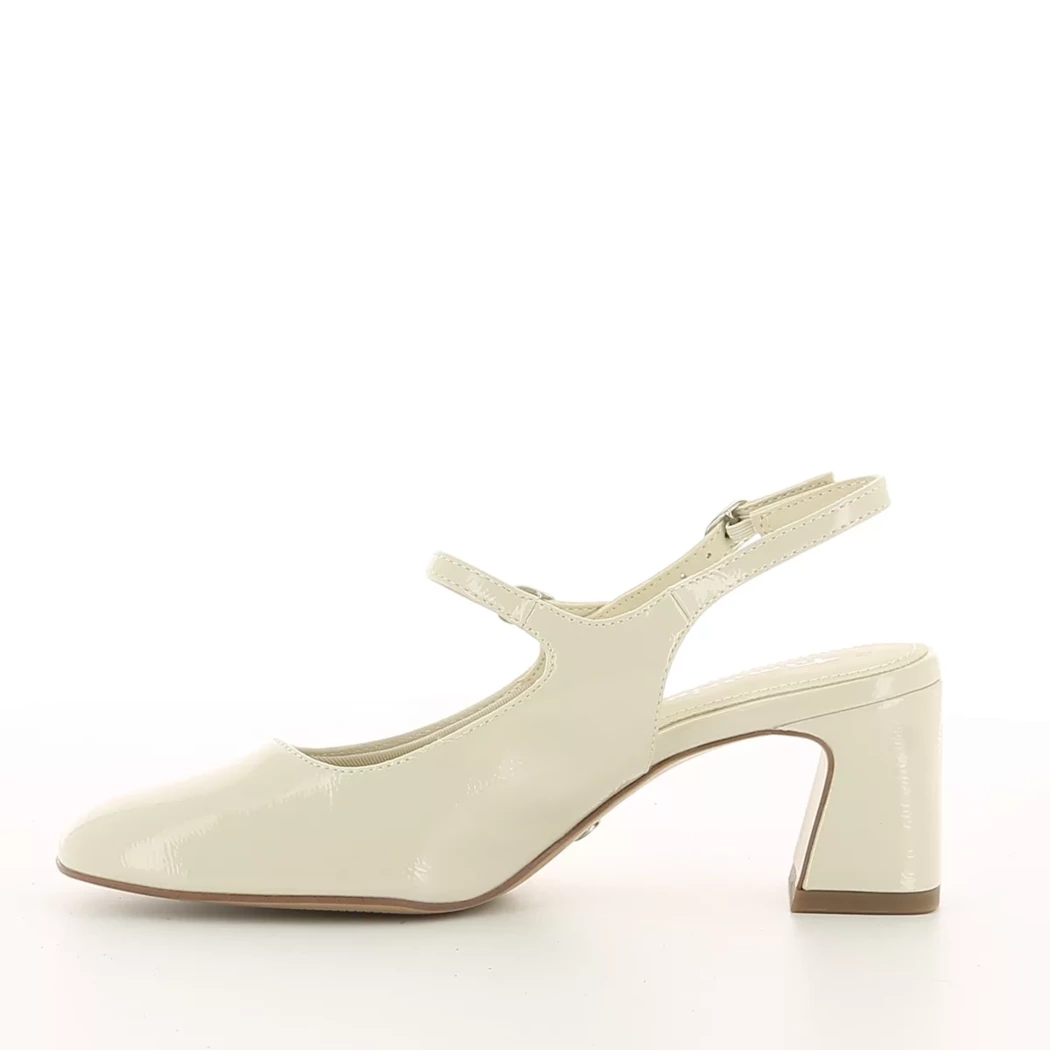Image (4) de la chaussures Tamaris - Escarpins Beige en Cuir synthétique