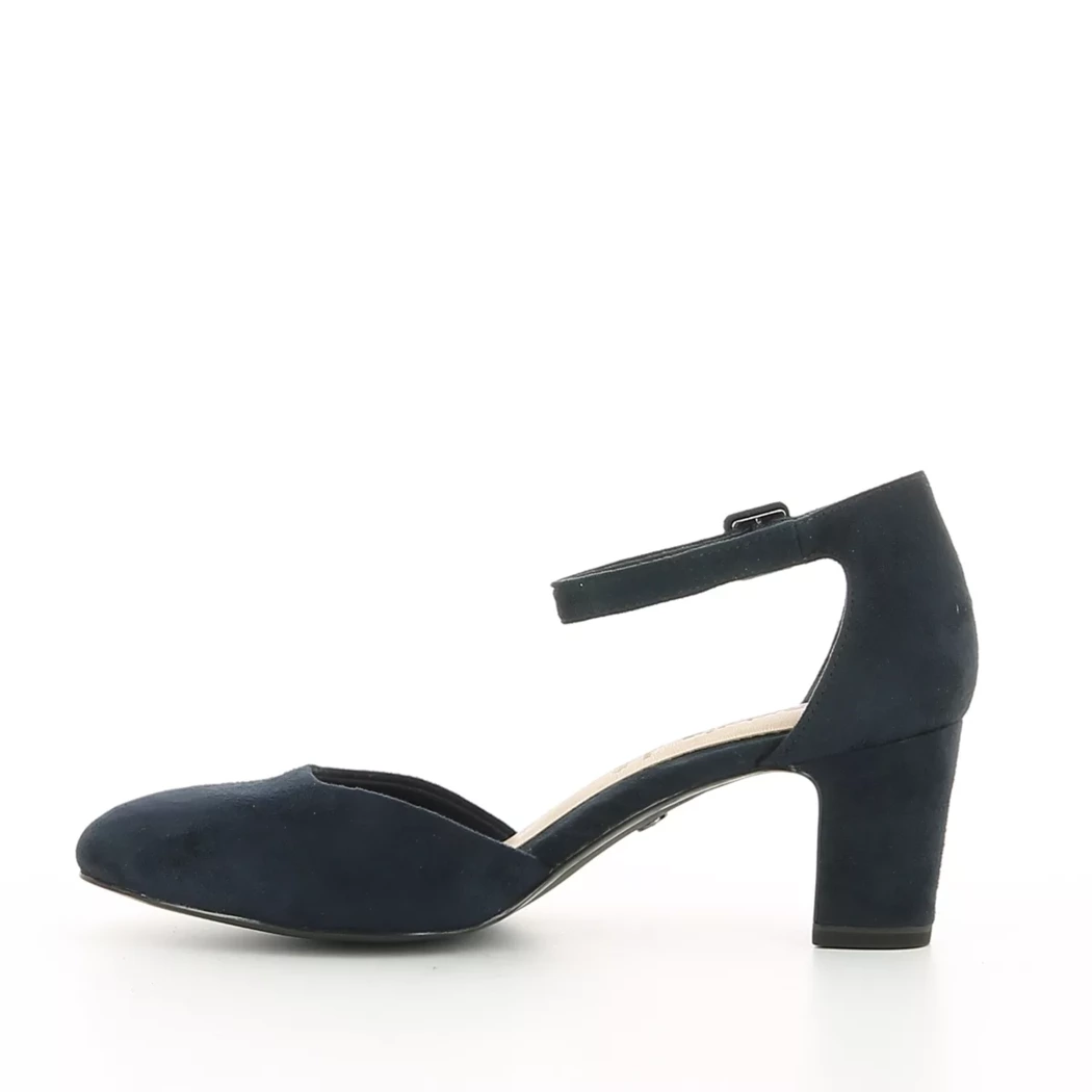 Image (4) de la chaussures Tamaris - Escarpins Bleu en Cuir synthétique