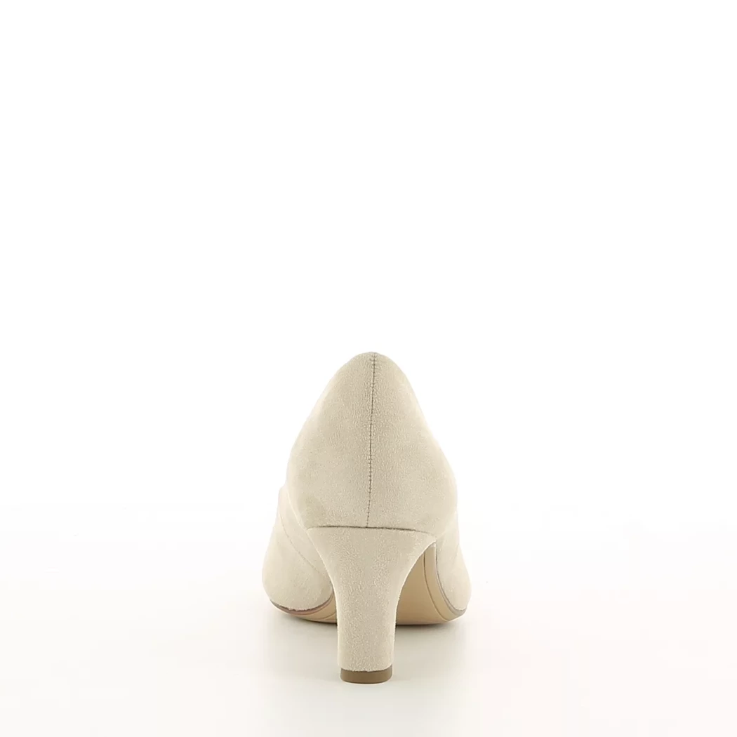 Image (3) de la chaussures Tamaris - Escarpins Beige en Cuir synthétique
