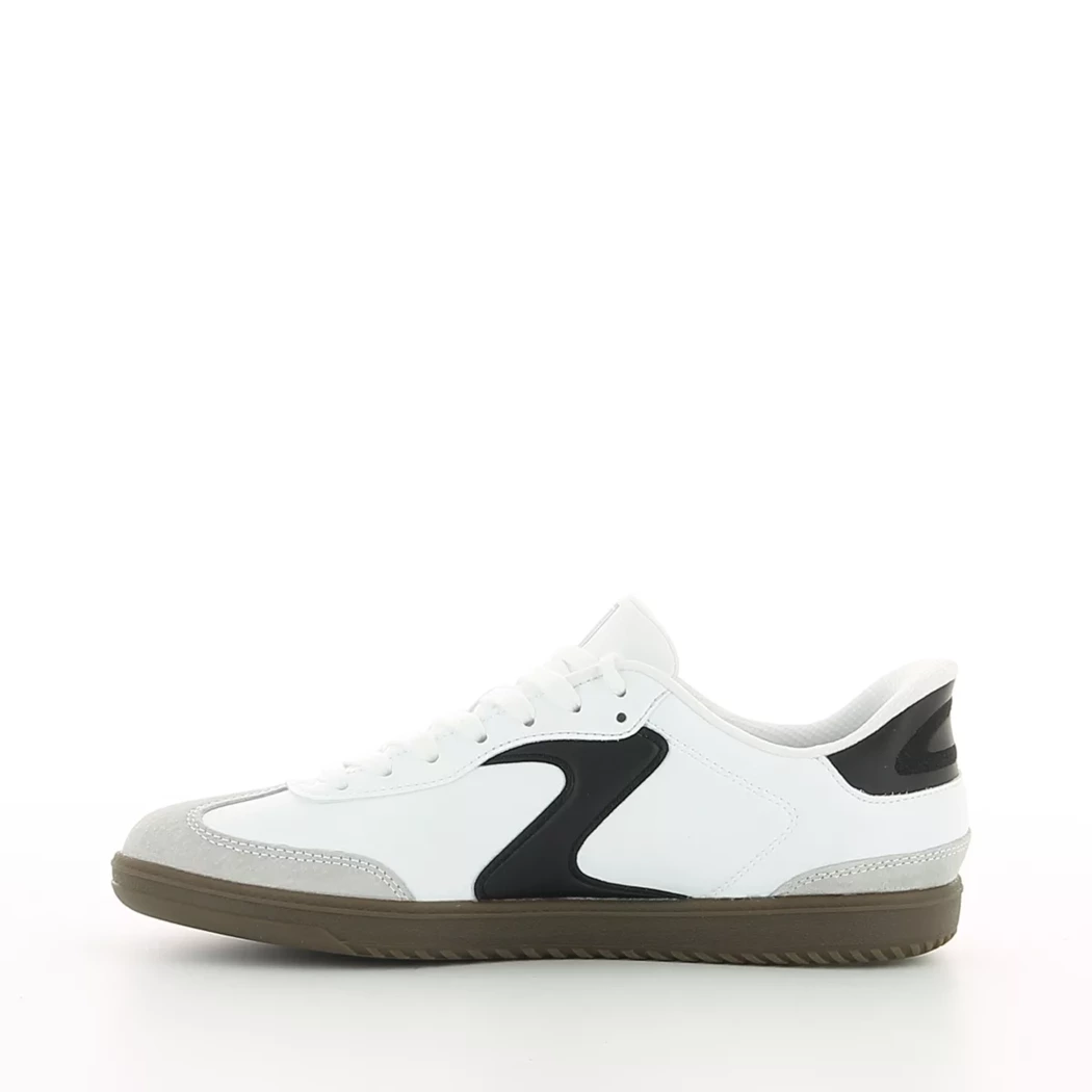 Image (4) de la chaussures Skechers - Baskets Blanc en Cuir synthétique