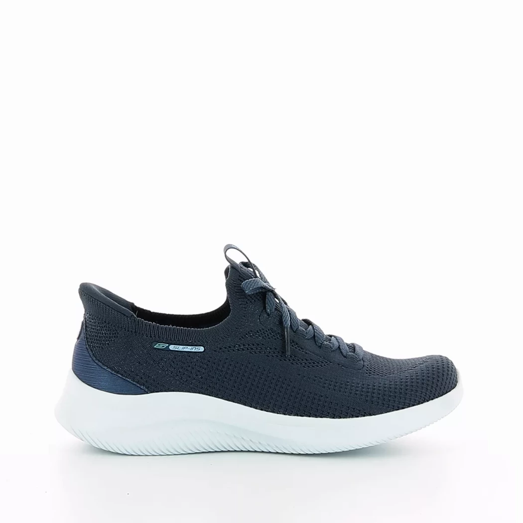 Image (2) de la chaussures Skechers - Baskets Bleu en Textile
