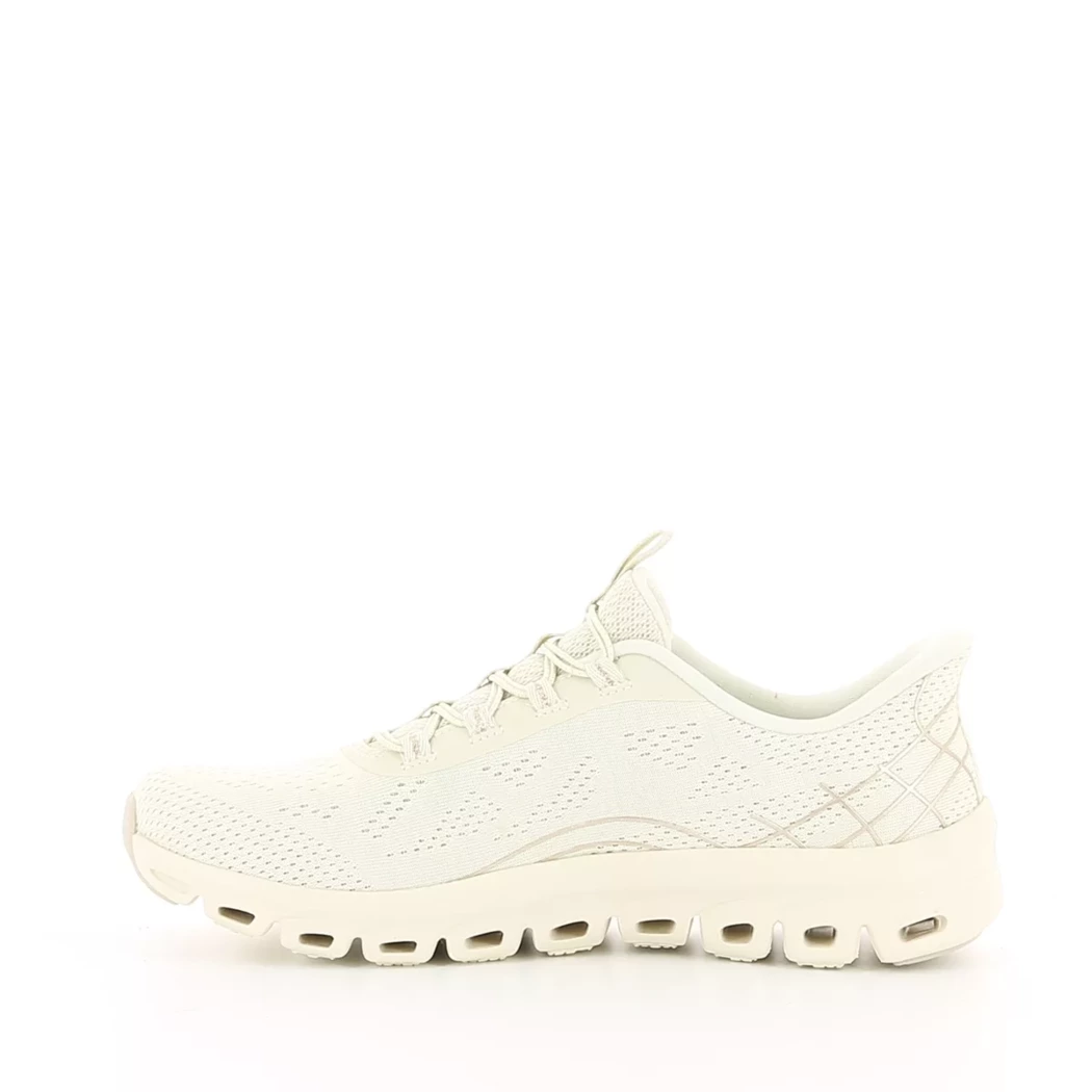 Image (4) de la chaussures Skechers - Baskets Beige en Textile