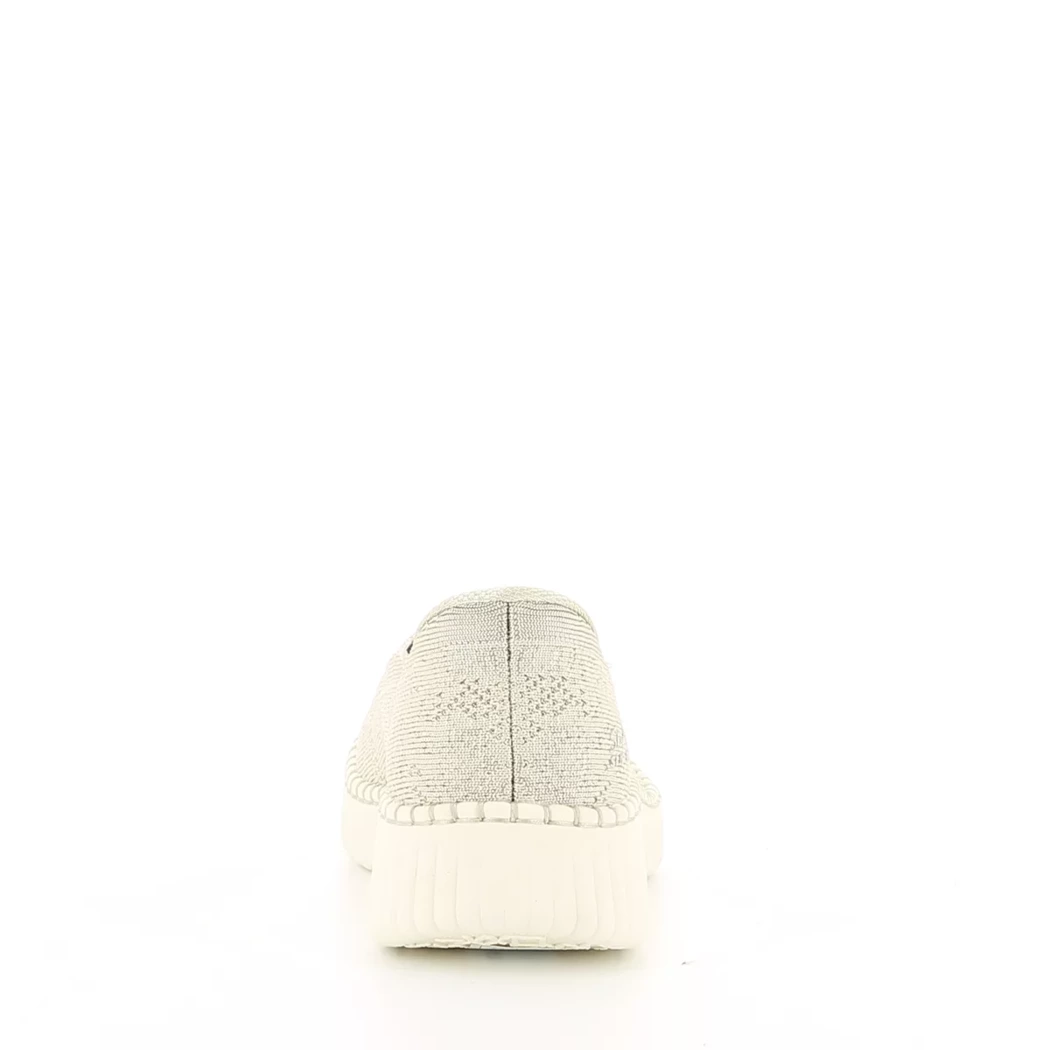 Image (3) de la chaussures Skechers - Mocassins Beige en Textile