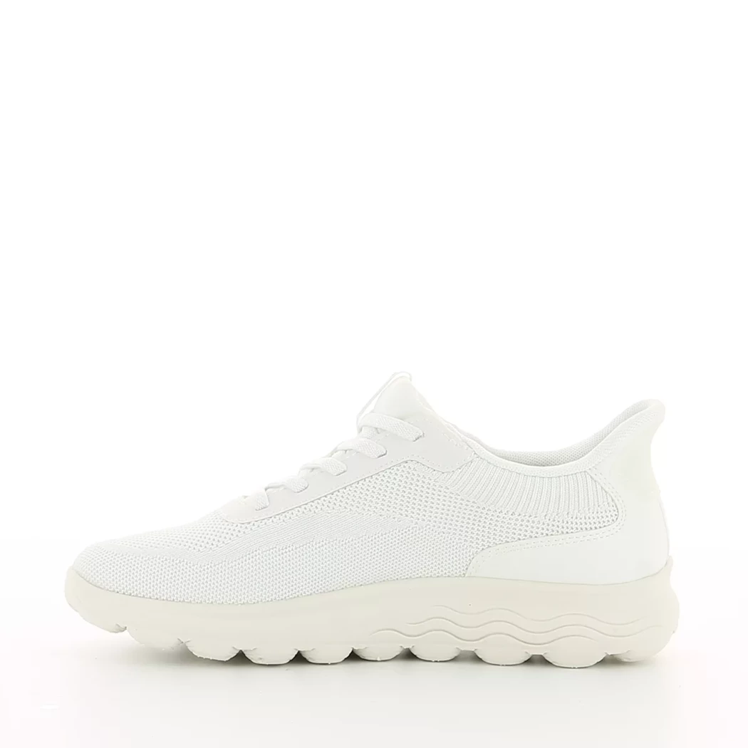 Image (4) de la chaussures Geox - Baskets Blanc en Textile