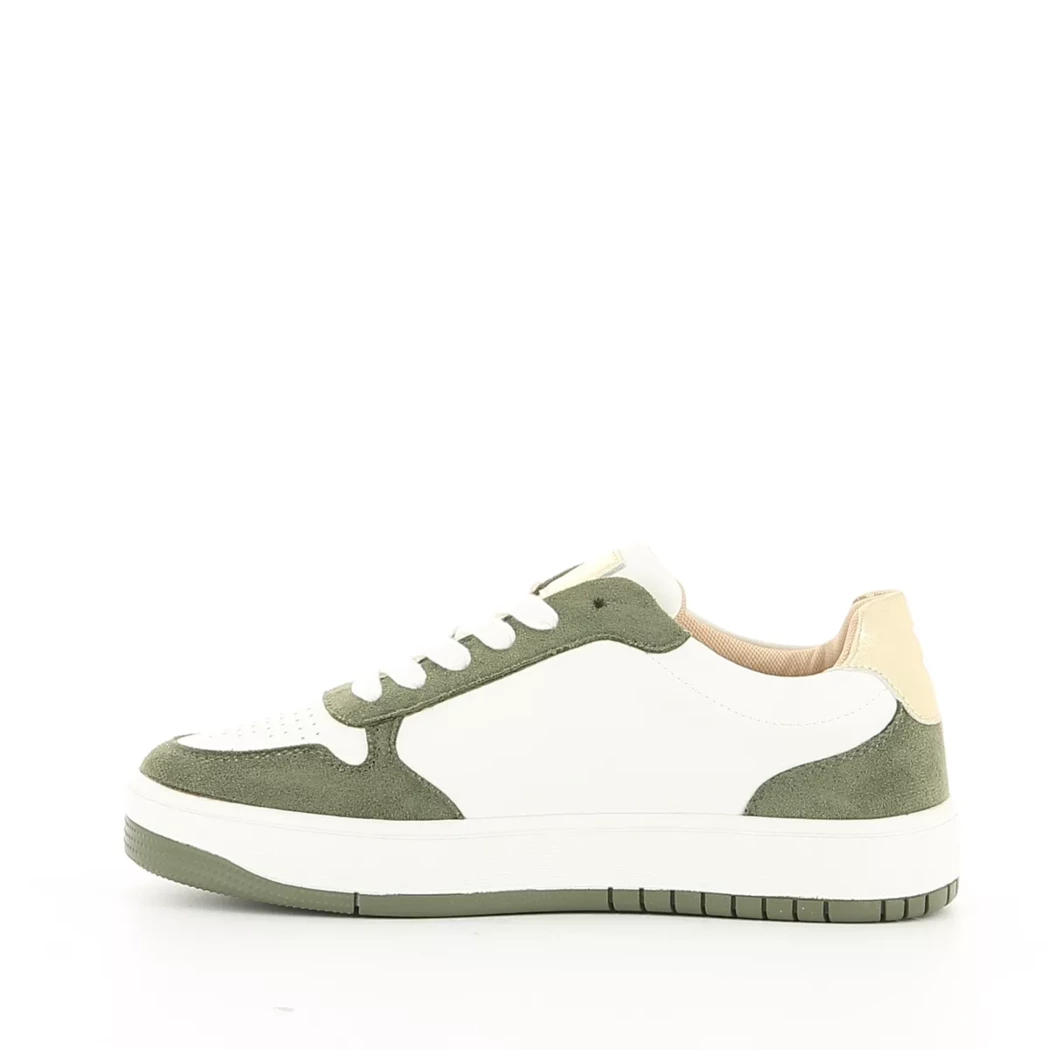 Image (4) de la chaussures Vanessa Wu - Baskets Blanc en Cuir synthétique