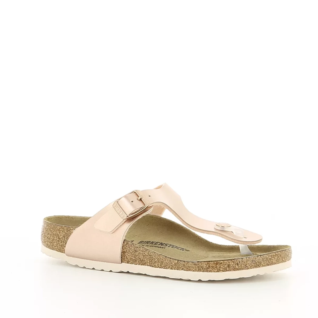 Image (1) de la chaussures Birkenstock - Mules et Sabots Rose en Cuir synthétique