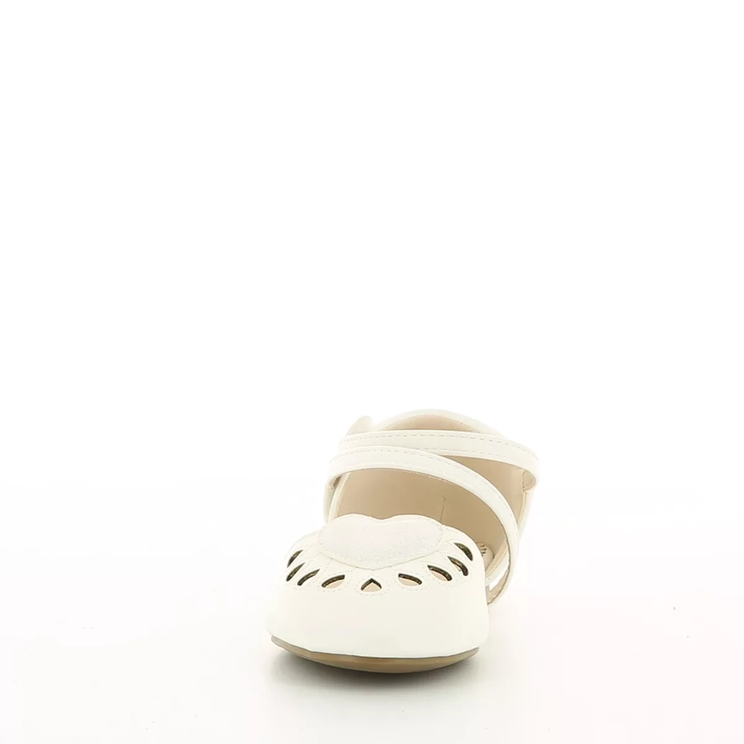 Image (5) de la chaussures Pretty Stories - Ballerines Blanc en Cuir synthétique