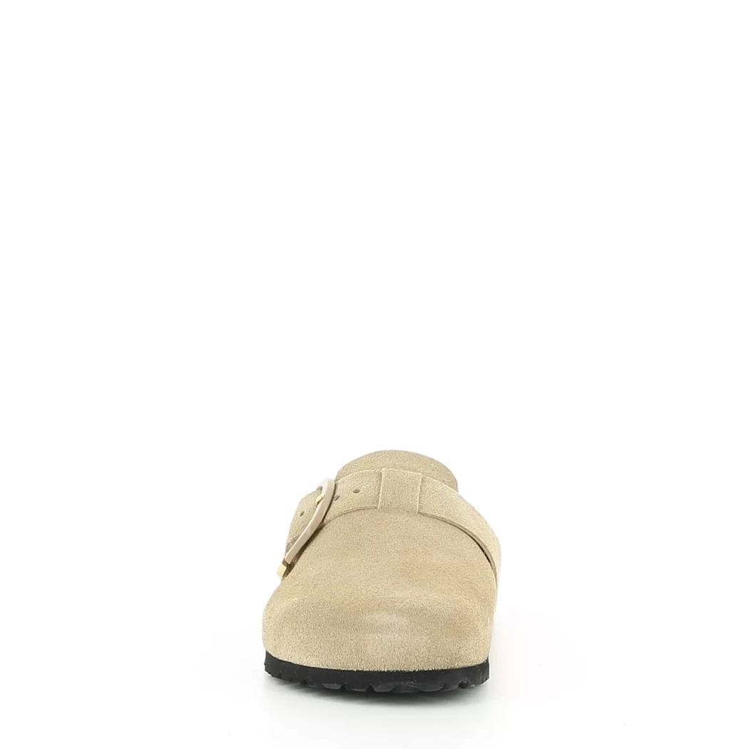 Image (5) de la chaussures Tamaris - Mules et Sabots Taupe en Cuir nubuck