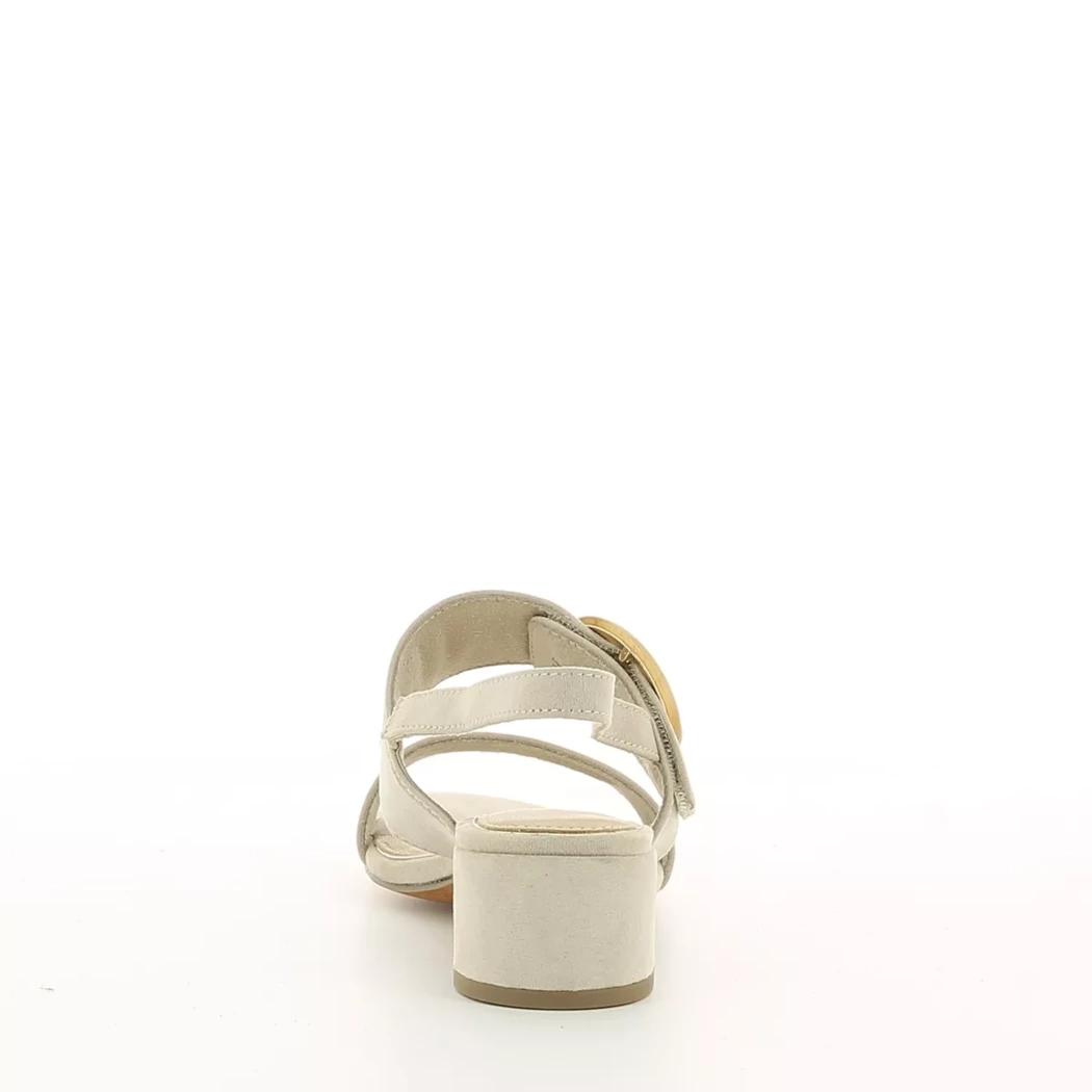 Image (3) de la chaussures Marco Tozzi - Sandales et Nu-Pieds Beige en Cuir synthétique