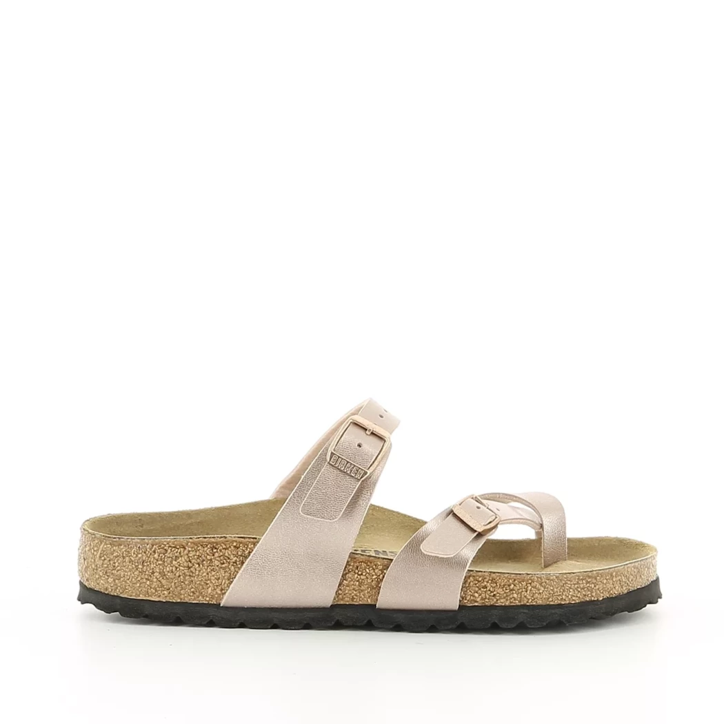 Image (2) de la chaussures Birkenstock - Mules et Sabots Rose en Cuir synthétique