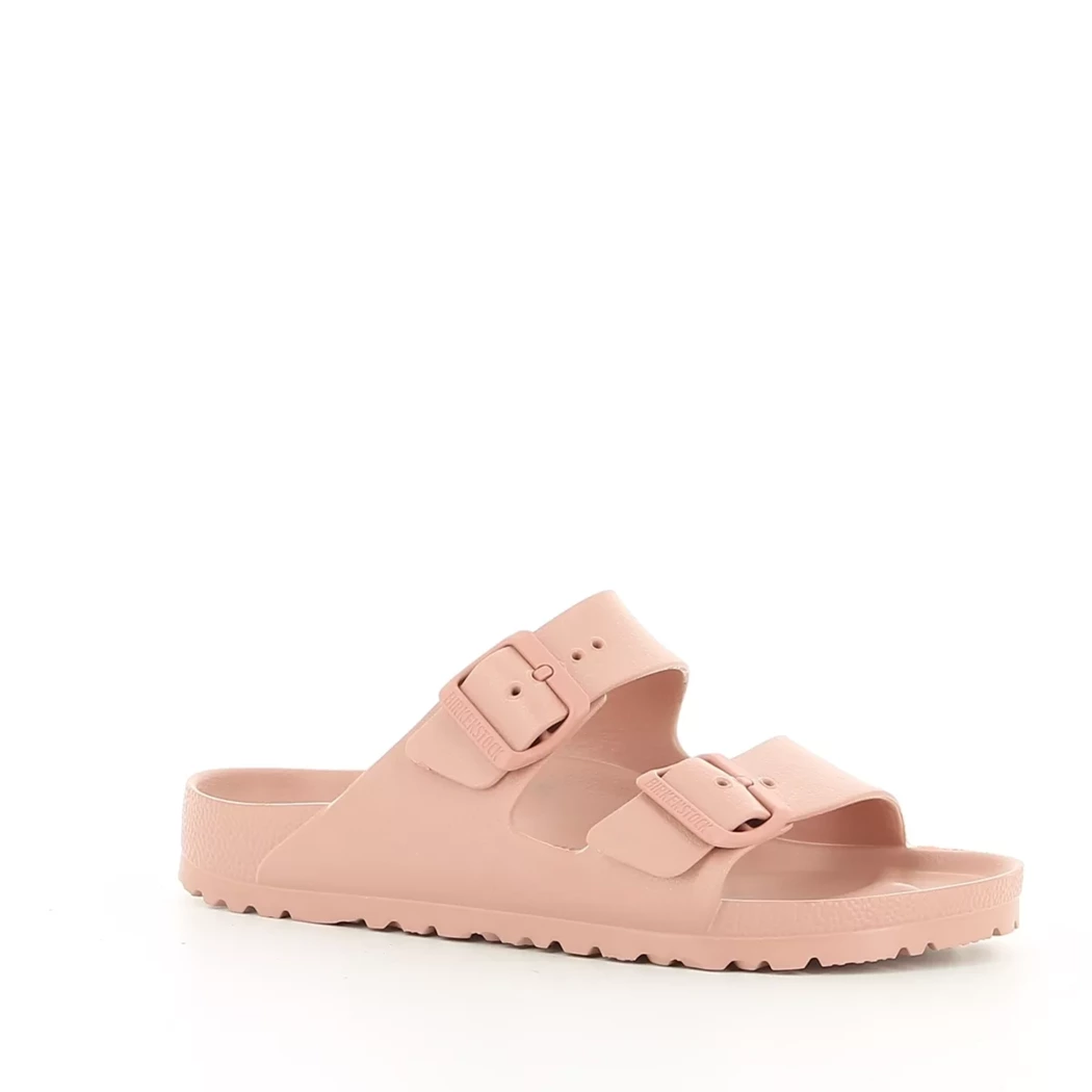Image (1) de la chaussures Birkenstock - Mules et Sabots Rose en Caoutchouc