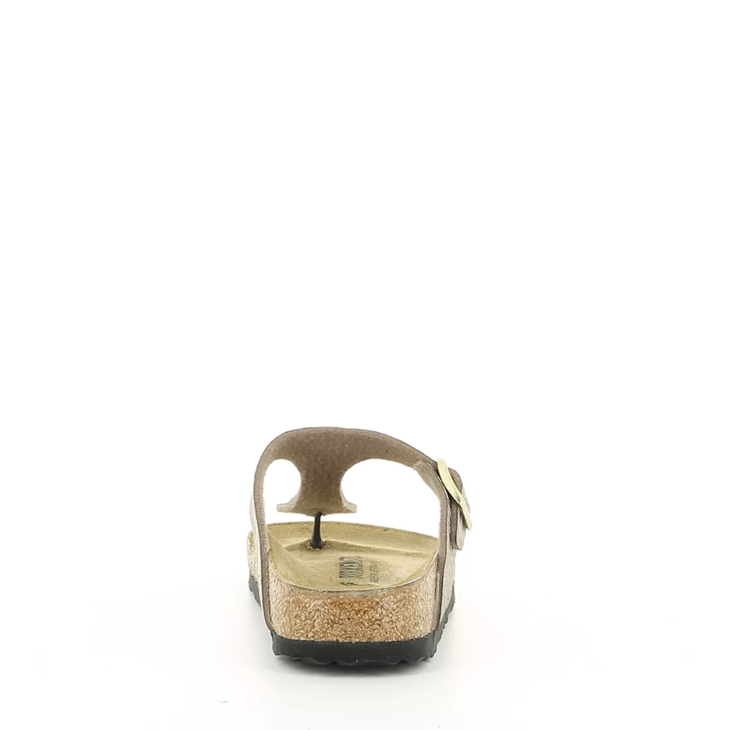 Image (3) de la chaussures Birkenstock - Mules et Sabots Taupe en Cuir synthétique