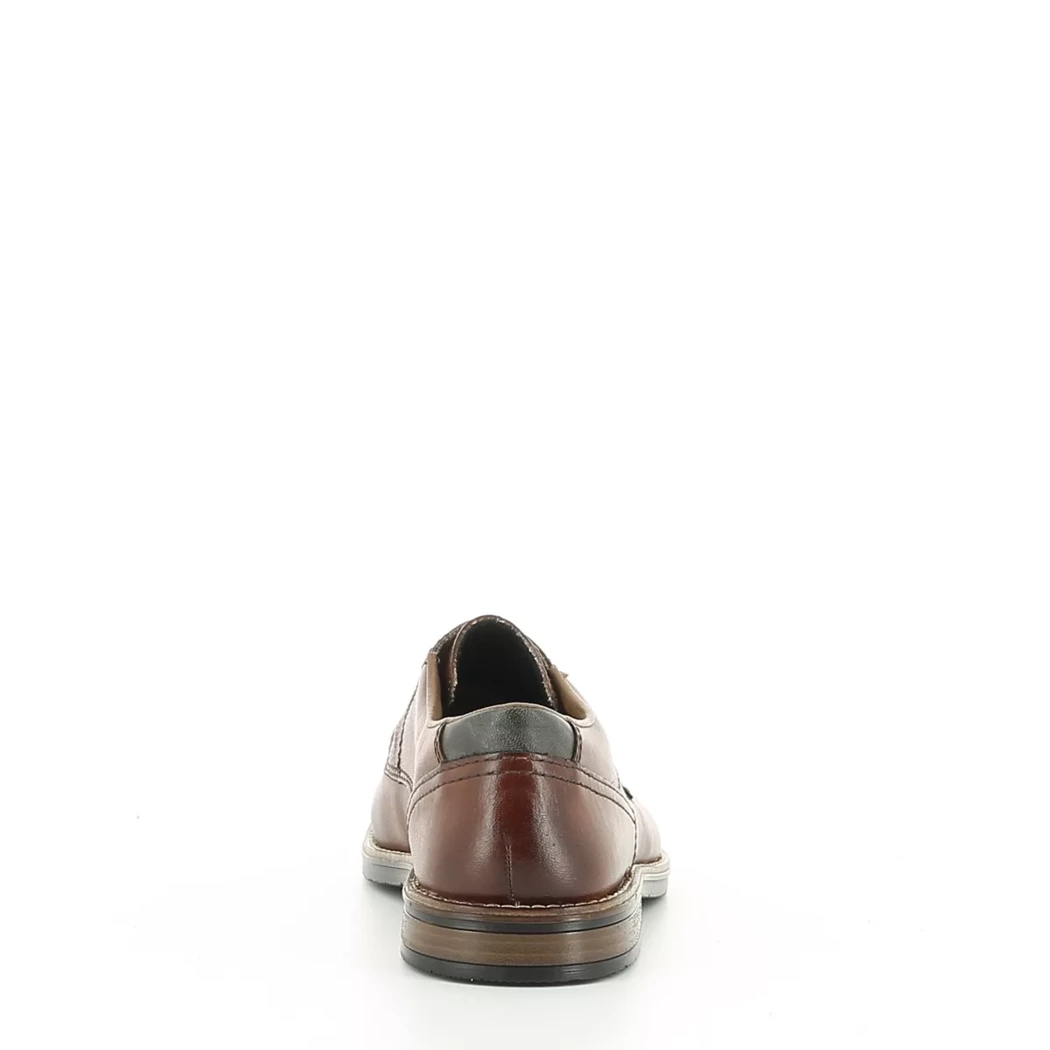 Image (3) de la chaussures Rieker - Chaussures à lacets Cuir naturel / Cognac en Cuir