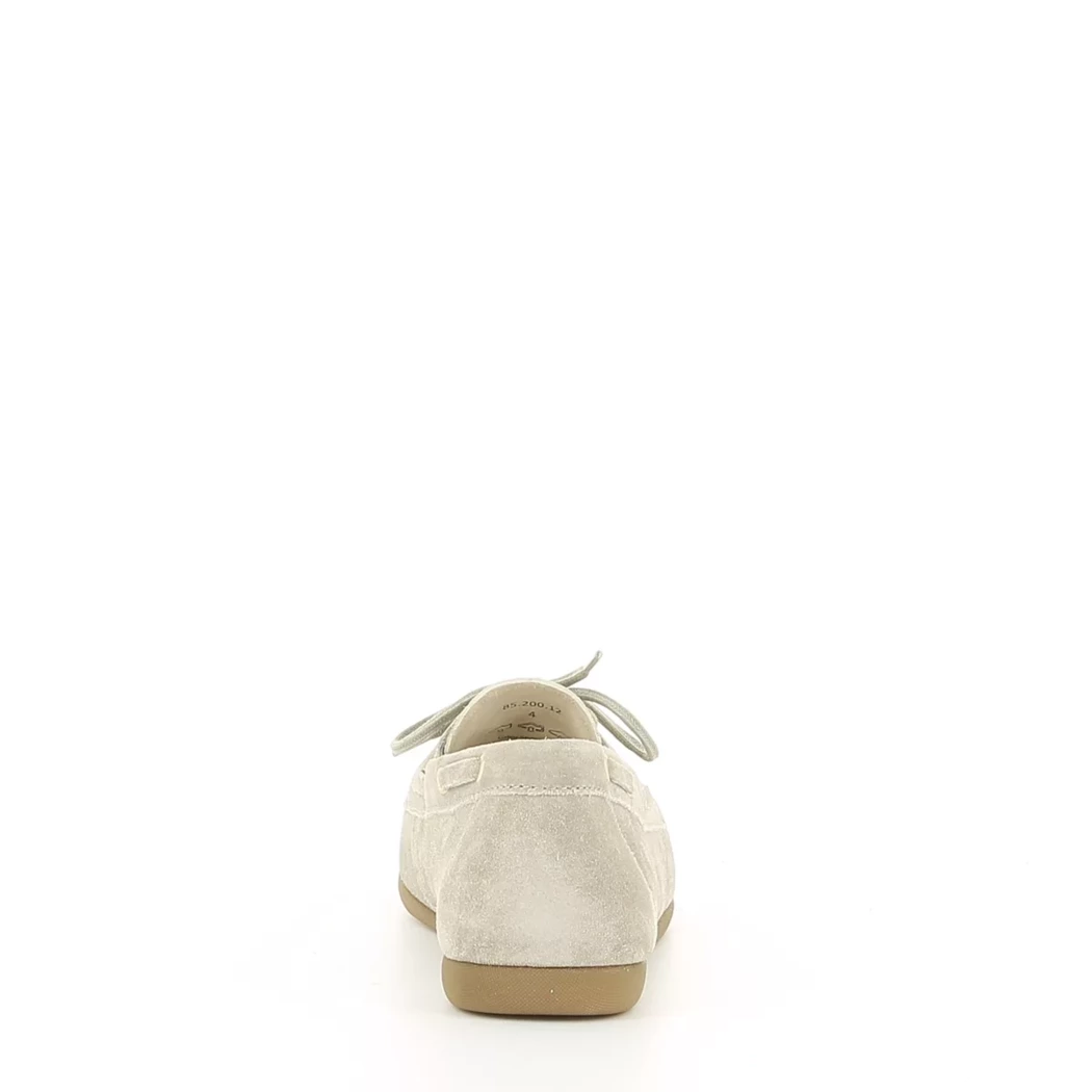 Image (3) de la chaussures Gabor - Chaussures bateau Taupe en Cuir nubuck