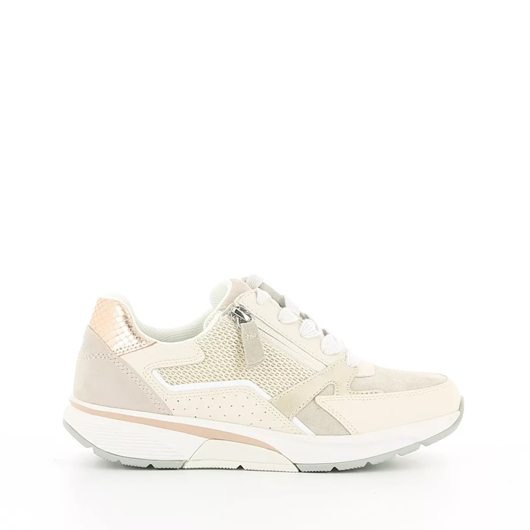 Image (2) de la chaussures Gabor - Baskets Beige en Multi-Matières