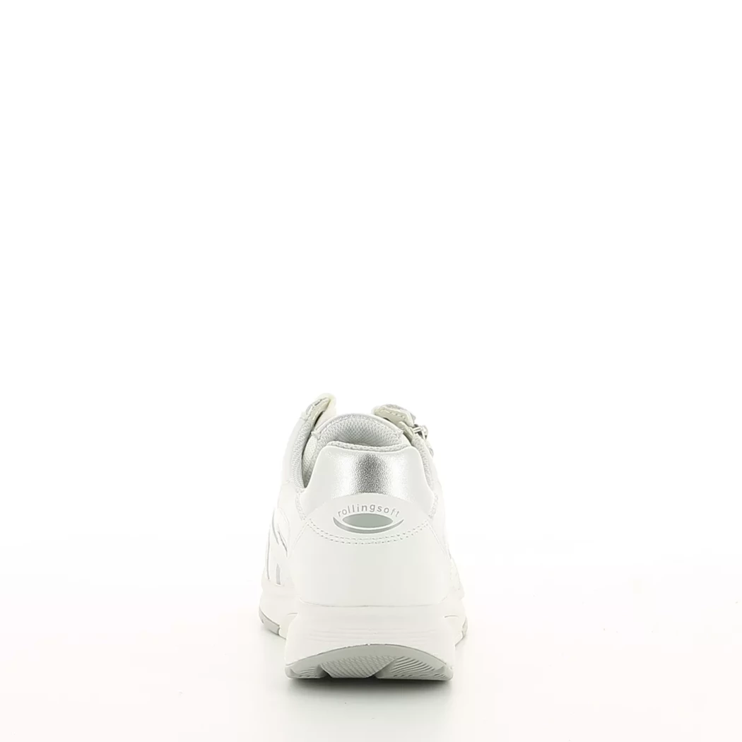 Image (3) de la chaussures Gabor - Baskets Blanc en Multi-Matières