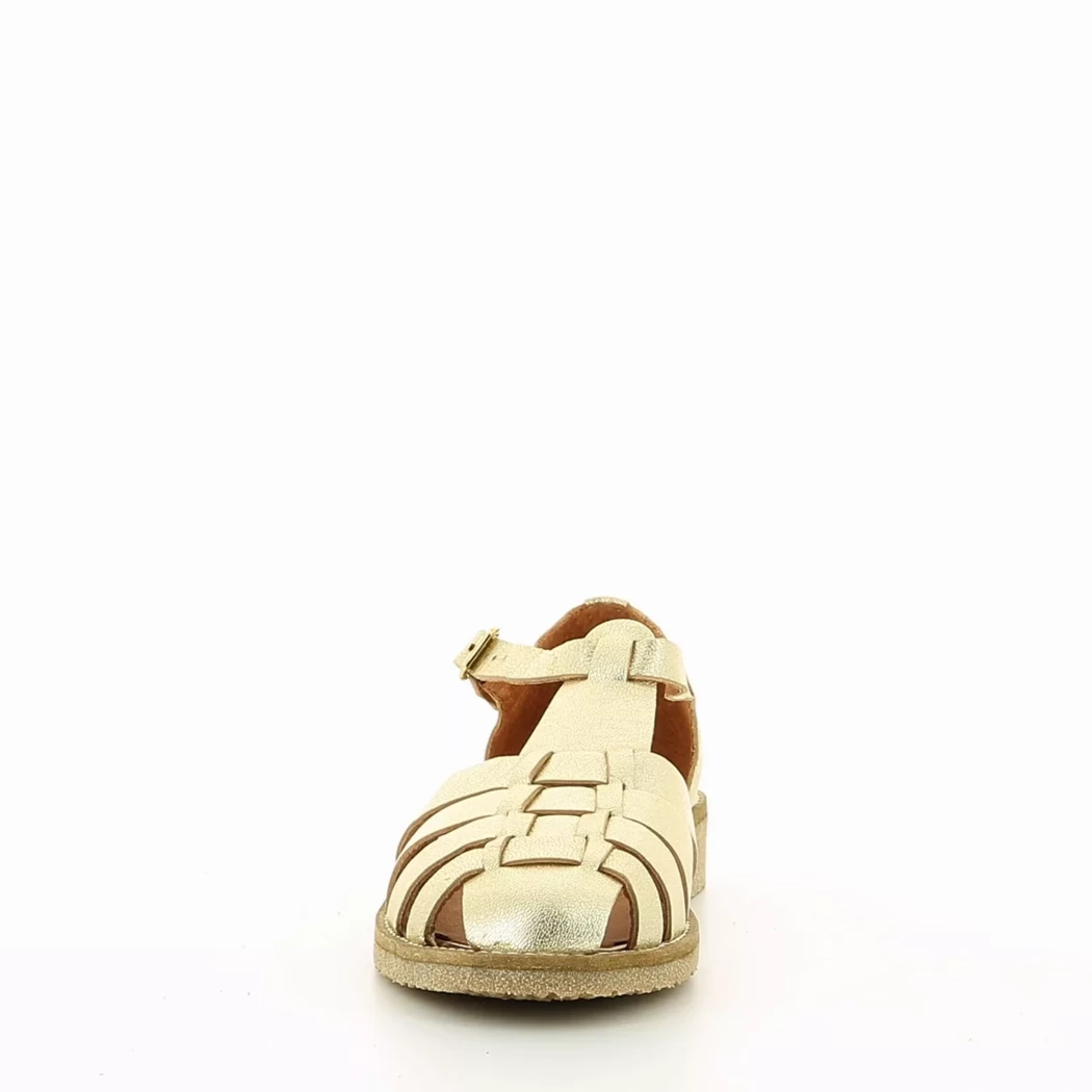Image (5) de la chaussures Miss Boho - Sandales et Nu-Pieds Or / Bronze / Platine en Cuir