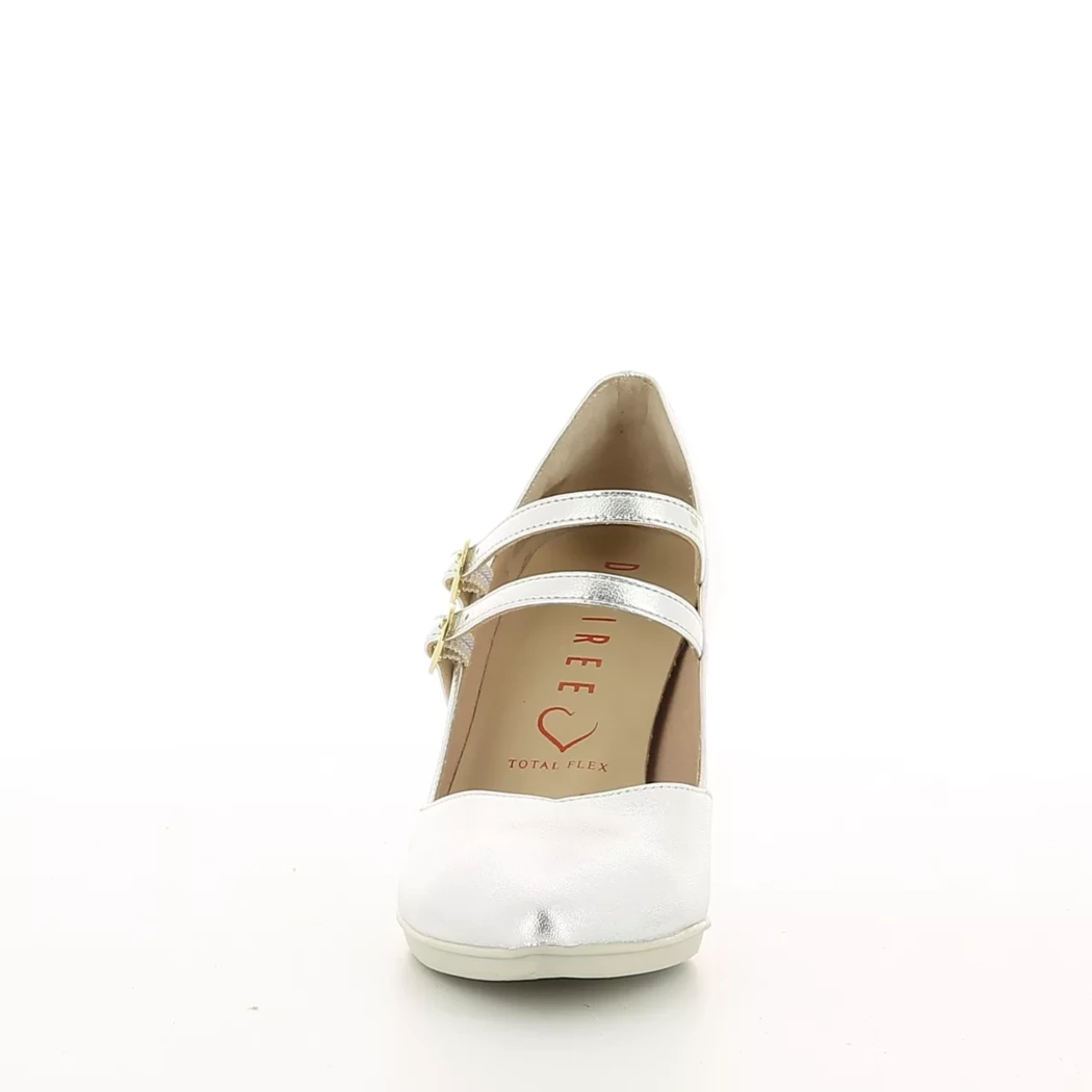 Image (5) de la chaussures Desiree - Escarpins Argent en Cuir