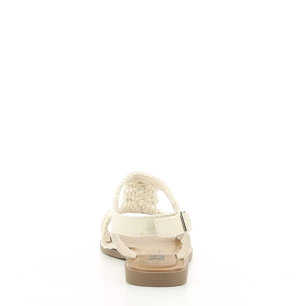 Image (3) de la chaussures Xti - Sandales et Nu-Pieds Beige en Textile