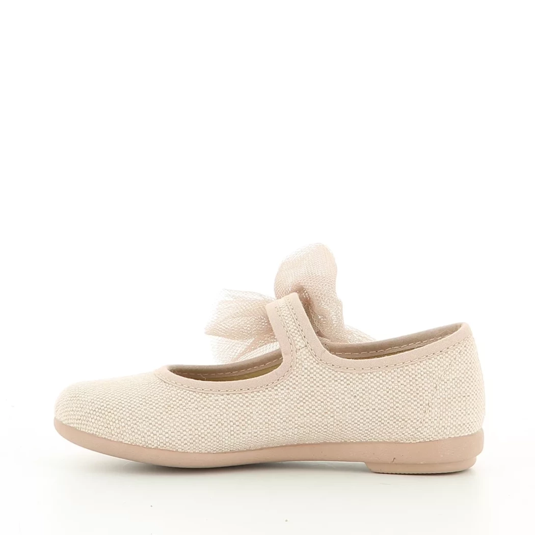 Image (4) de la chaussures Vul ladi - Ballerines Rose en Textile