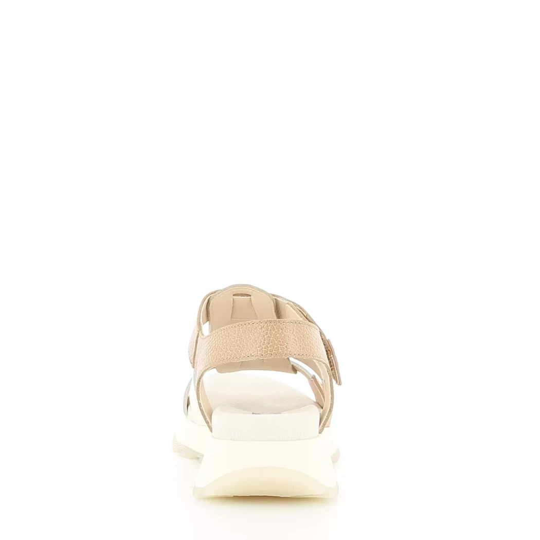 Image (3) de la chaussures Hispanitas - Sandales et Nu-Pieds Taupe en Cuir