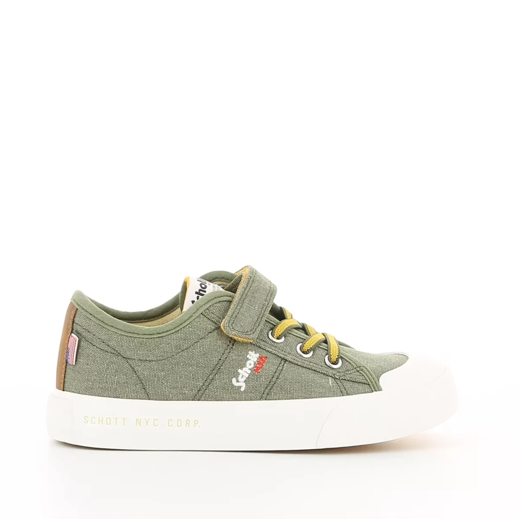 Image (2) de la chaussures Schott - Baskets Vert en Textile