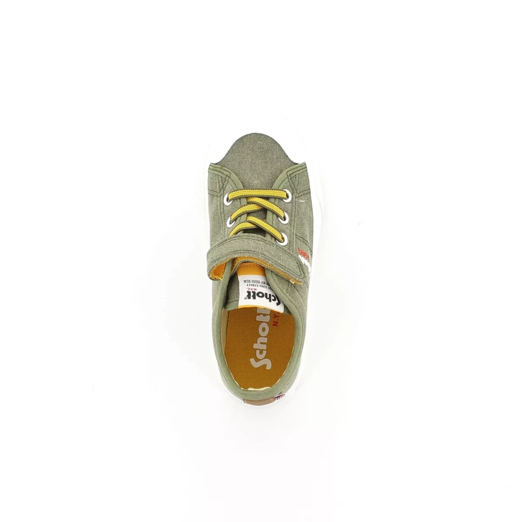 Image (6) de la chaussures Schott - Baskets Vert en Textile