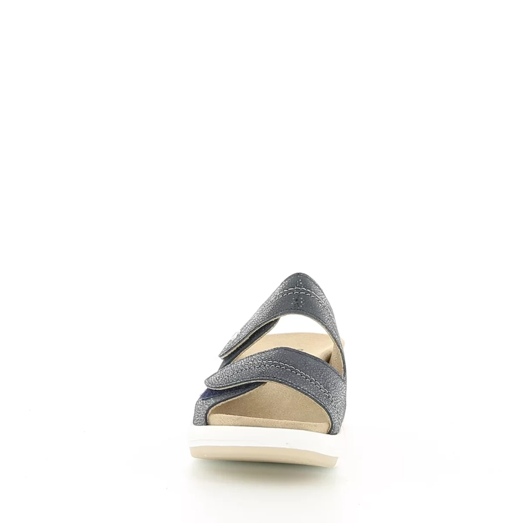 Image (5) de la chaussures Sens - Mules et Sabots Bleu en Cuir nubuck