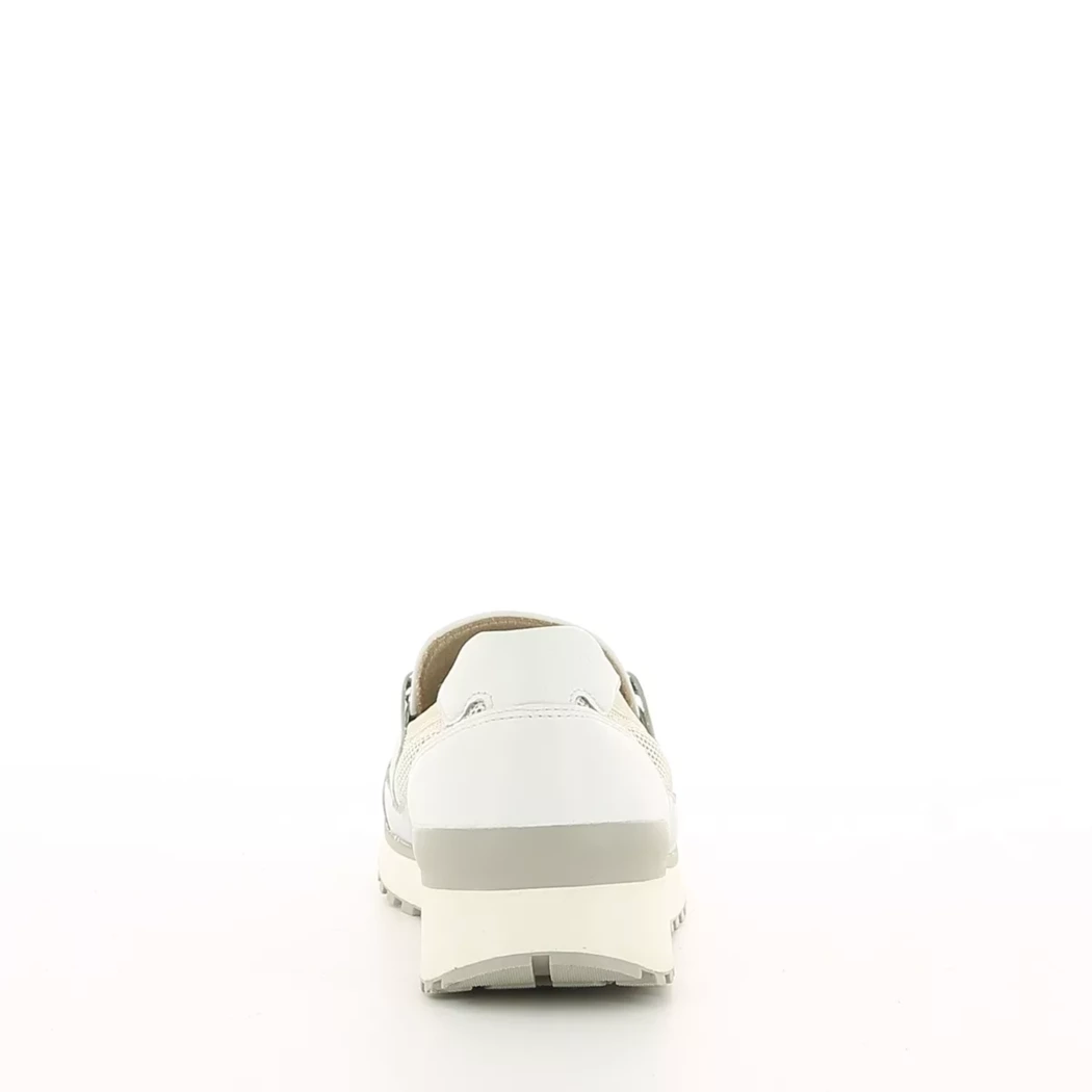 Image (3) de la chaussures Caprice - Mocassins Blanc en Cuir et textile
