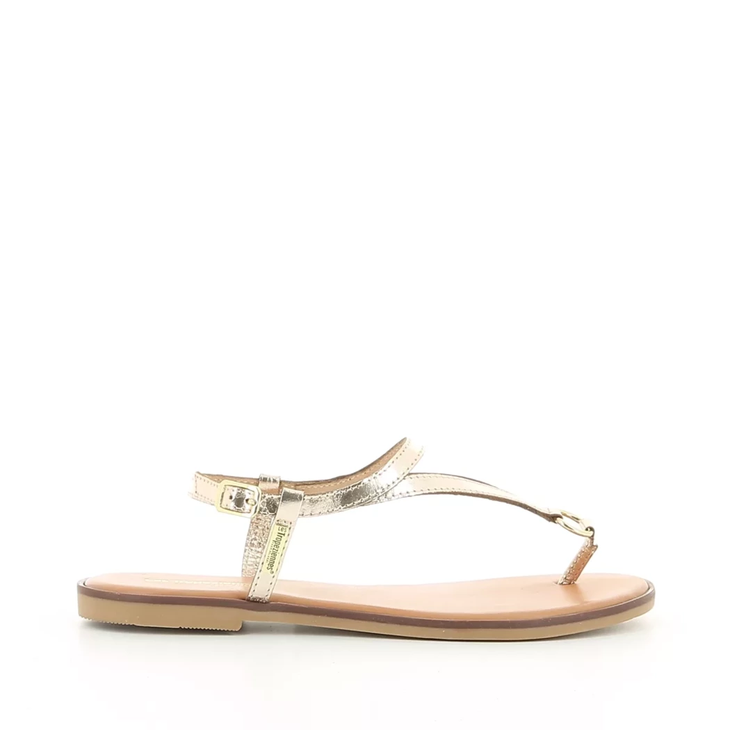 Image (2) de la chaussures Les Tropeziennes - Sandales et Nu-Pieds Rose en Cuir
