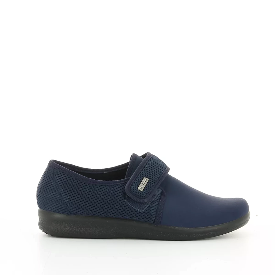 Image (2) de la chaussures Fly Flot - Pantoufles et Chaussons Bleu en Textile