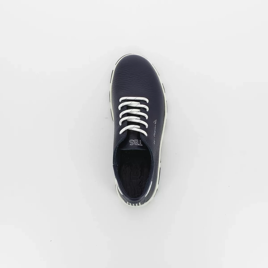 Image (6) de la chaussures Tbs - Baskets Bleu en Cuir