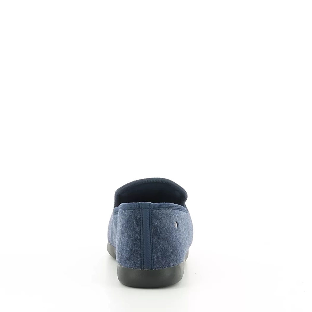 Image (3) de la chaussures Isotoner - Pantoufles et Chaussons Bleu en Textile