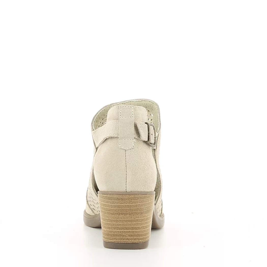 Image (3) de la chaussures Miss Boho - Escarpins Beige en Cuir nubuck