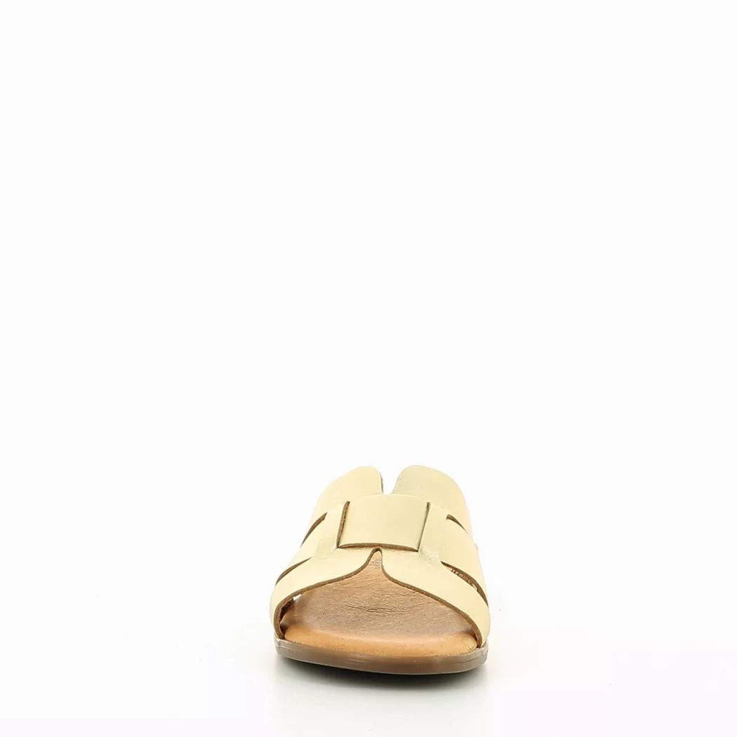 Image (5) de la chaussures Simplement B - Mules et Sabots Or / Bronze / Platine en Cuir