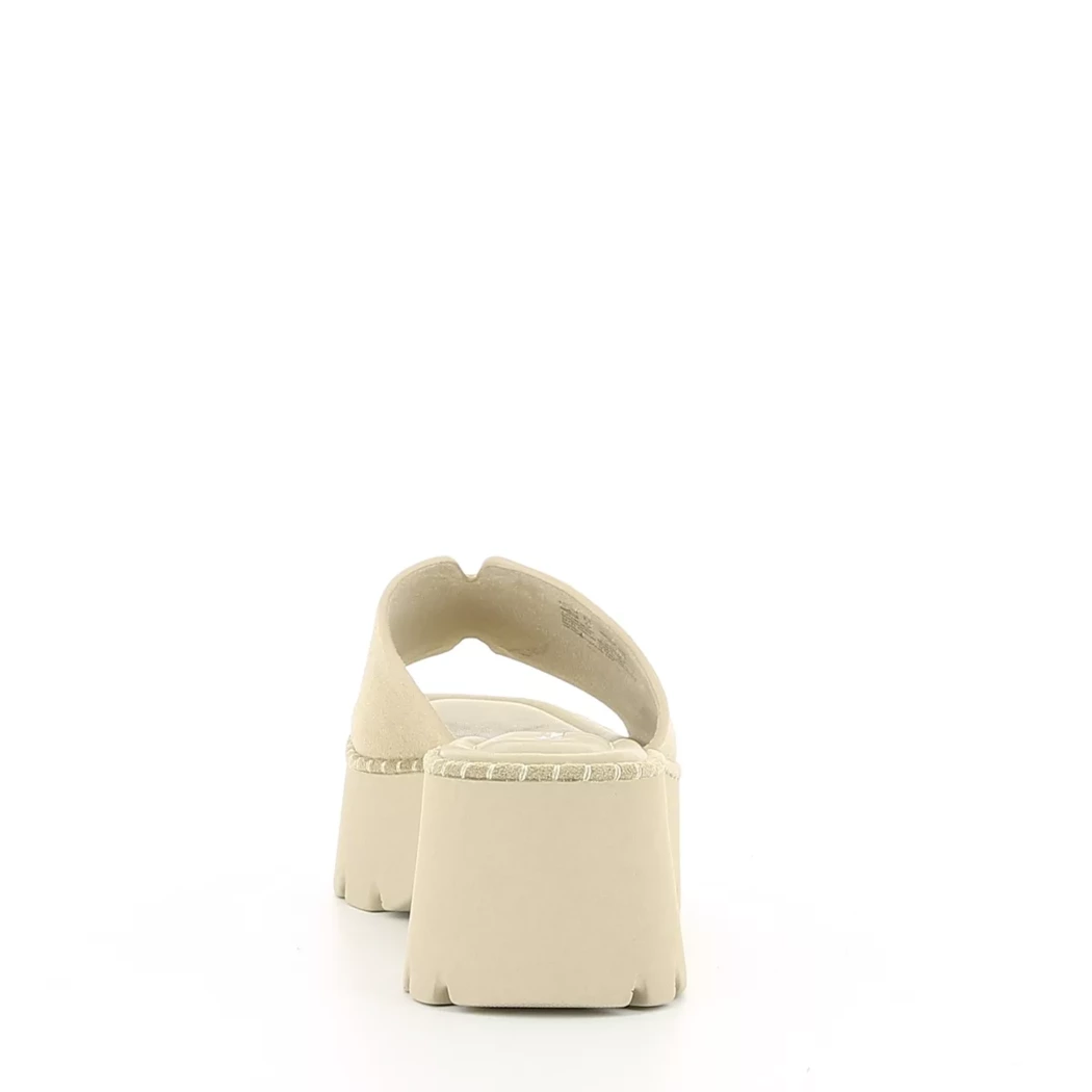 Image (3) de la chaussures Tamaris - Mules et Sabots Taupe en Cuir nubuck