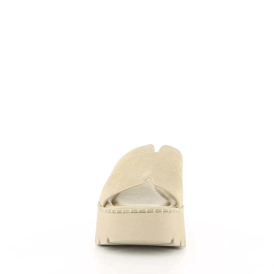 Image (5) de la chaussures Tamaris - Mules et Sabots Taupe en Cuir nubuck