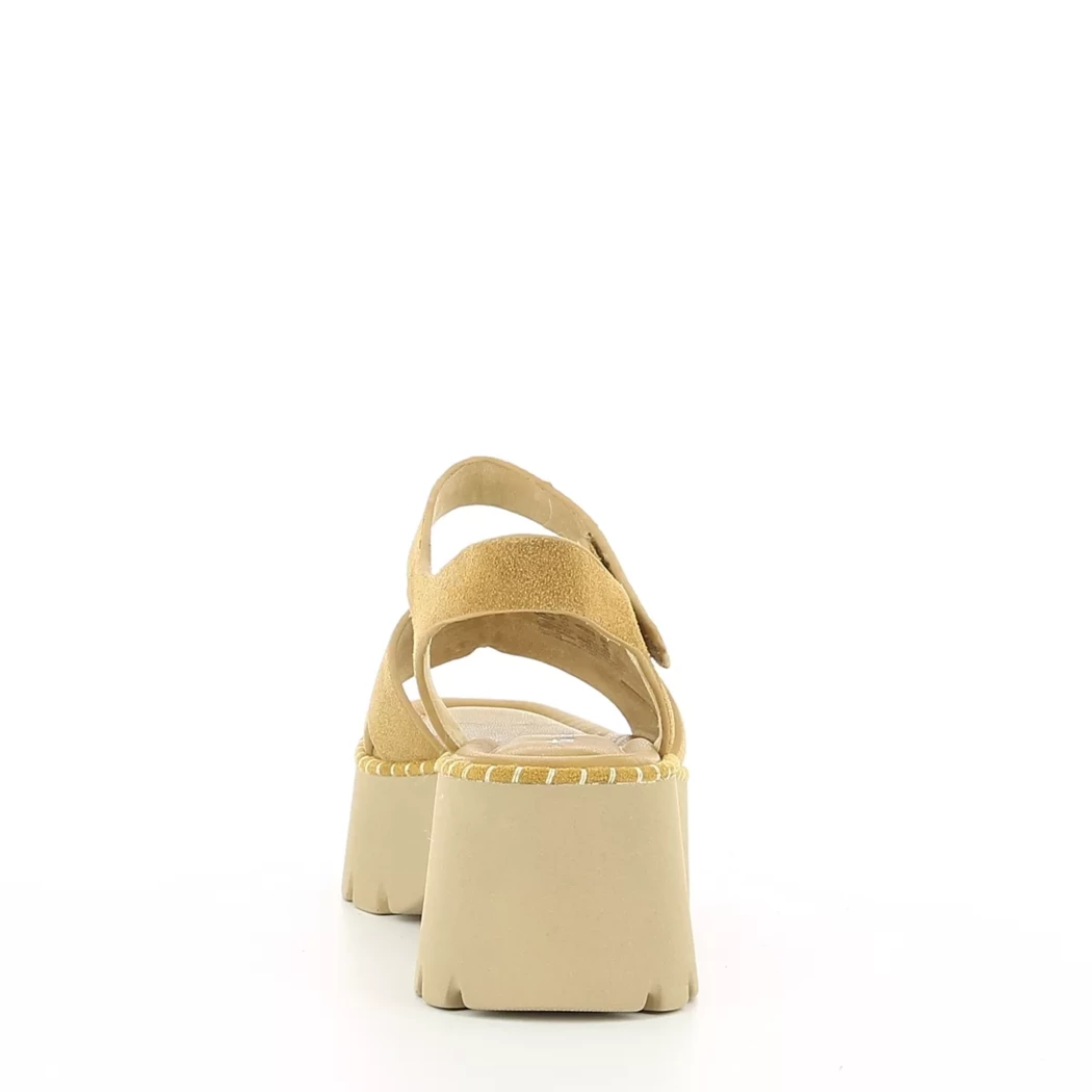 Image (3) de la chaussures Tamaris - Sandales et Nu-Pieds Cuir naturel / Cognac en Cuir nubuck