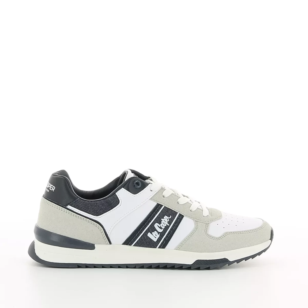 Image (2) de la chaussures Lee Cooper - Baskets Gris en Cuir synthétique